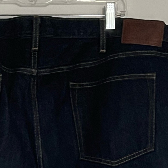 Lands' End Black Relaxed Jeans Full-Length Classic - Picture 4 of 7